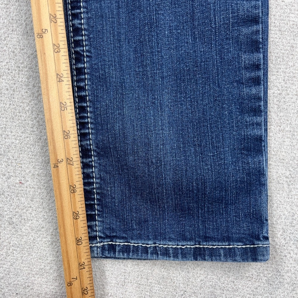 Ariat Jeans Women 28 Low Rise Straight Leg Mid Rise Blue Denim Western - Picture 7 of 13